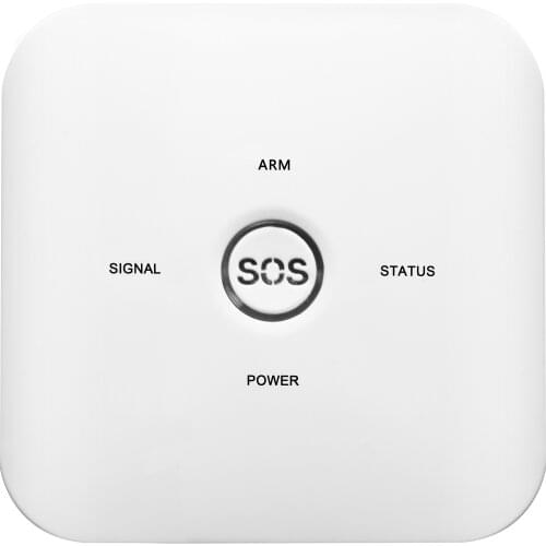 Hot Sales Alexa Tuya Smart SOS WIFI + GSM 4G Alarm With Tuya APP Control