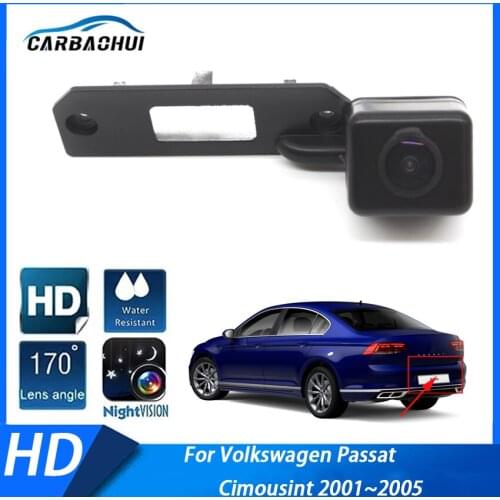 HD 1080x720P Rear View Night Vision Camera Waterproof High quality RCA For Volkswagen Passat Cimousint 2001 2002 2003 2004 2005