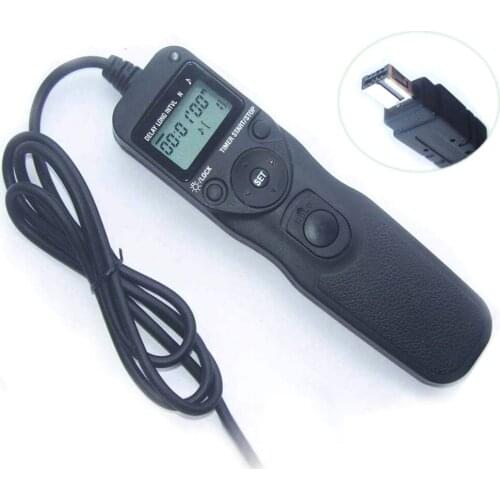 Camera LCD Shutter Release Timer Remote Control Cable N3 for Nikon DSLR D750 D610 D5500 D90 D5100 D5200 D3200 D600 D7100 D7200