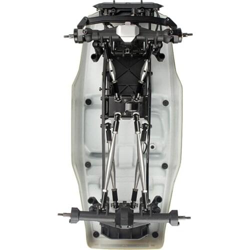 RC Car Stainless Steel Link Linkage Pull Bar Rod Set for Axial SCX24 90081 RC Model Car Upgrade Accessories