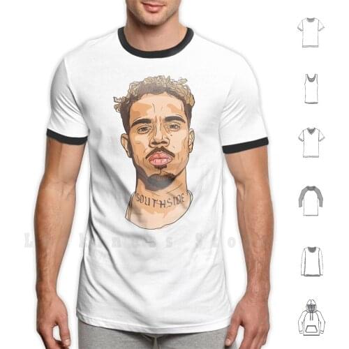 Vic Mensa T Shirt Print 100% Cotton New Cool Tee Vic Mensa Rap Chicago Save Money Kids These Days Hip Hop Kanye U Mad