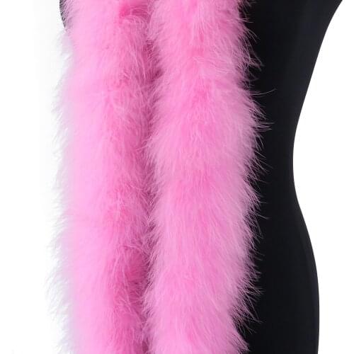 Wholesale Natural Turkey Feather Shawl Feathers For Crafts Decoration For Christmas Banquet Wedding Costume Decoration Boa