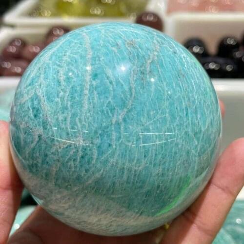 40-100mm Natural crystal tianhe-stone crystal water ball energy healing 1pcs