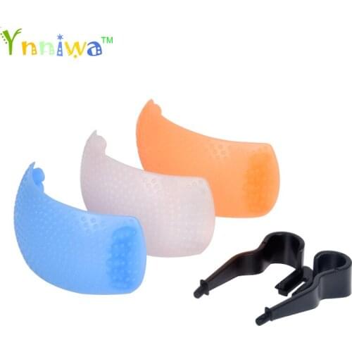 Soft Box Diffuser white blue orange for Internal Flash all camera DSLR PFD5