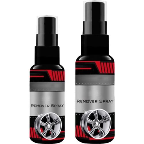 Car Rust Remover Spray Rust Converter Metal Surface Chrome Paint 50ml 100ml Car Maintenance Iron Powder Cleaning for Wheel Hub