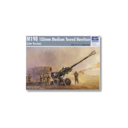Trumpeter 1/35 scale model 02319 US M198 155MM Medium Towed howitzera late version
