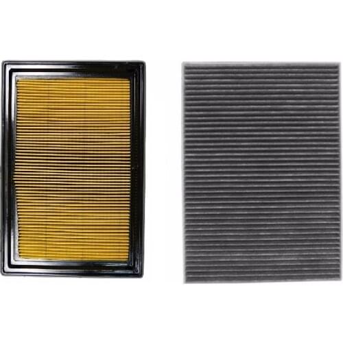 2pcs air filter cabin filter for Renault Koleos 2.5 Nissan X-Trail 2.5L 16546-JG30A 27277-0840R