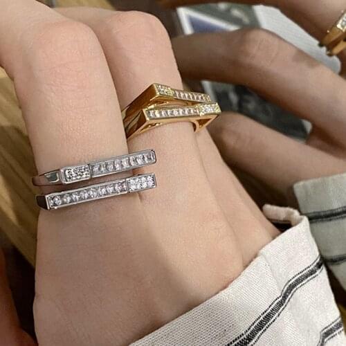 YANGLIUJIA Rings With Cubic Zirkonia For Women