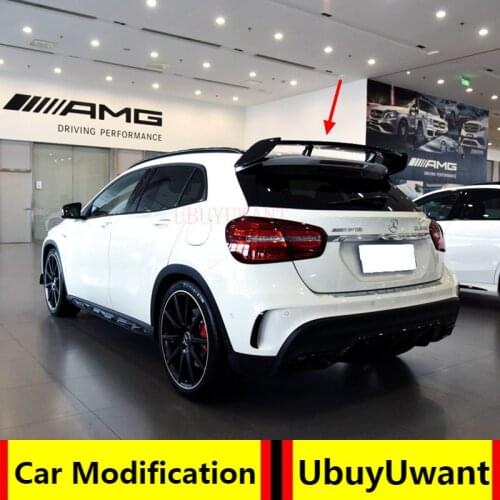 Rear Trunk Spoiler For Mercedes-Benz GLA Class X156 GLA45 AMG GLA200 GLA220 GLA250 GLA260 2014-2018 Car Tail Wing Decoration