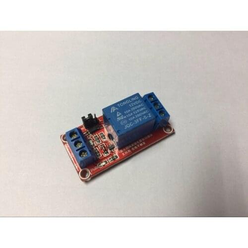 1 Channel 12 V Board Protector Relay Module with Optocoupler High Support and Low Arduino Trip Level