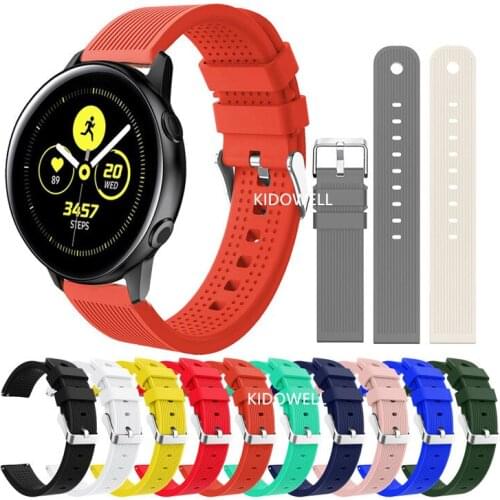 100pcs Wholesale Sport Watch Band for Samsung Galaxy Watch Active Band 20mm for Galaxy watch 42mm Strap Quick Release Watch Band