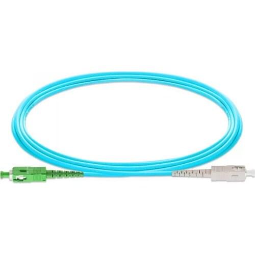 5PCS/lot SC/UPC -SC/APC OM3 Fiber Optic Patch Cord 10G 50/125 Fiber Cable Multimode Simplex Optical Jumper1M 5M20M