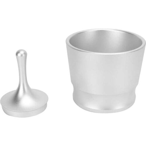 51mm Aluminium Alloy Coffee Dosing Ring Cup Powder Receiver Container Coffee Accessories Coffee Make