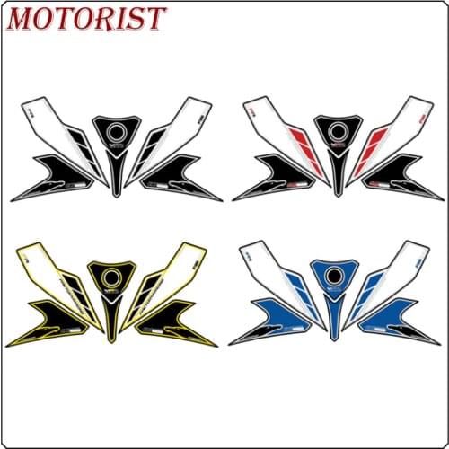 MOTORIST Front Fairing Motor Number Board 3D Gel Protector for YAMAHA FZS1000 2001-05