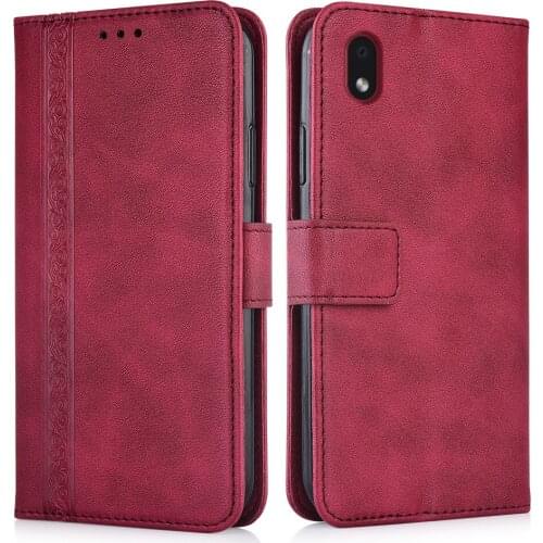 Luxury Flip Wallet Leather Case for Samsung Galaxy M01 Core Magnetic Book Protect phone back Cover