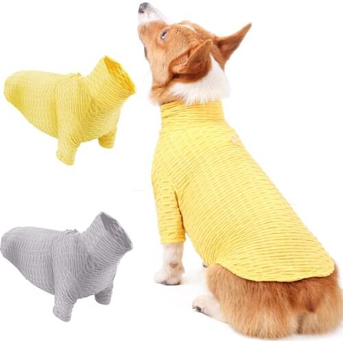 Designer Fashion Pet Puppy Dog Clothes High-end Breathable Comfortable Dog Vest With Ring Hole For Chihuahua French Bulldog