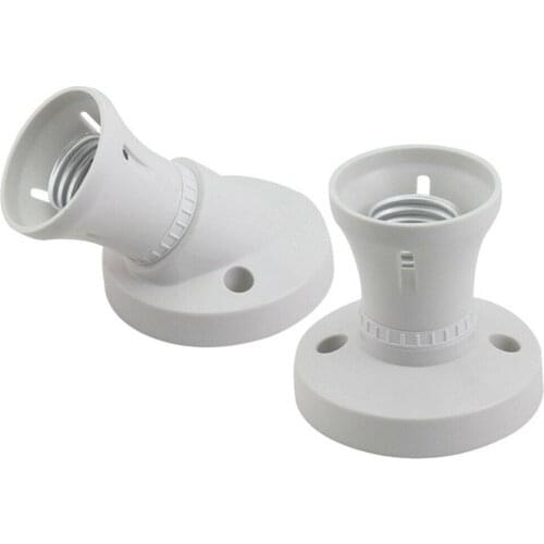 E27 Light Bulb Screw Lamp Surface Fixing Base Holder Edison Screw Socket Useful