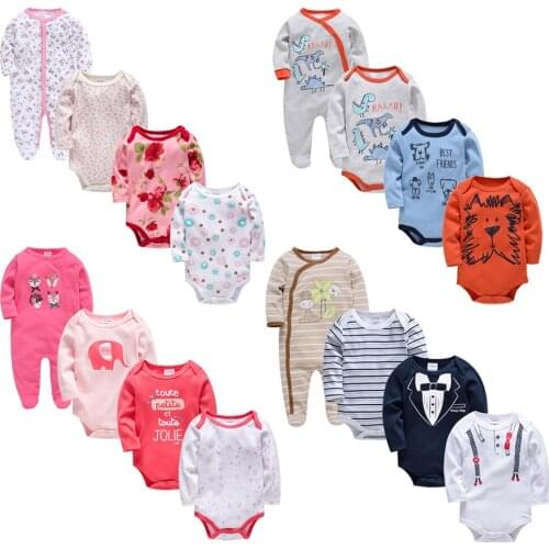 Honeyzone Sleeper Baby Boy Clothes Set Winter Keep Warm Breathable roupas de bebe Clothing Cotton Full Sleeve Body bebe set Baby