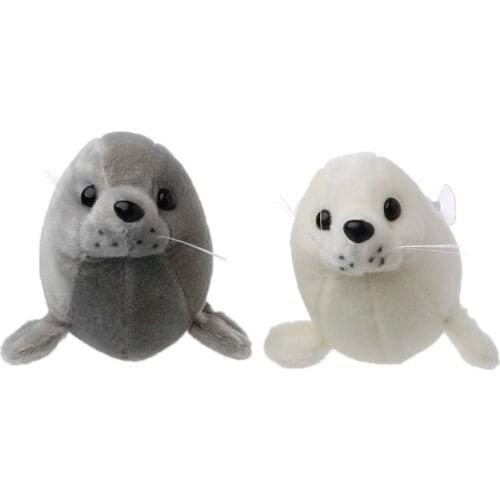Cute Marine Animals Seal Toys Kawaii Plush Toys Simulation Seals Doll