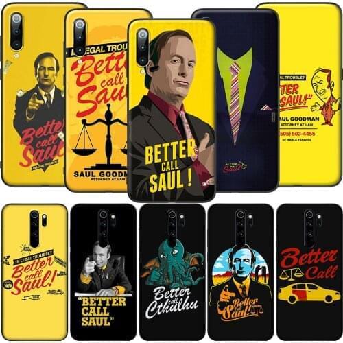 GX32 Better Call Saul Soft Silicone Case for Redmi Note 4X 5 5A Prime 6 6A 7 7A 8 8A 8T 9 9A 9C 9S Pro Lite