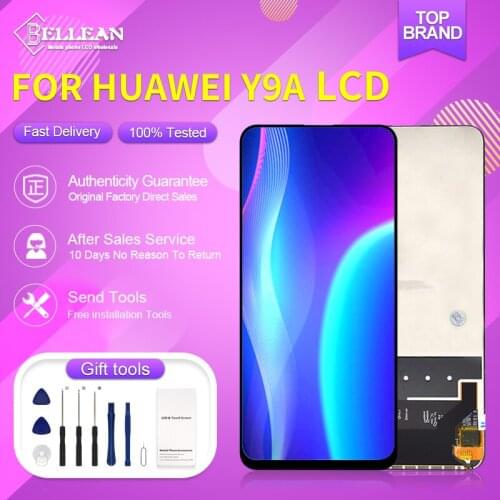 Catteny For Huawei Y9A Display With Touch Digitizer Assembly FRL-L22 FRL-22 FRL-23 Screen For Honor 10X 5G Lcd Free Shipping