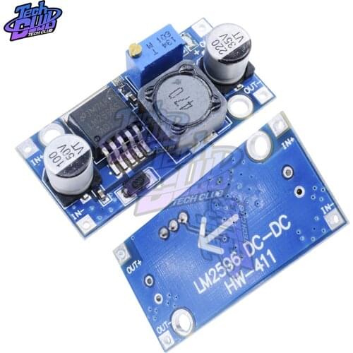 DC-DC Buck Converter LM2596 Step Down Input 4V-35V Output 1.23V-30V DC-DC Step-Down Power Supply Regulator Module