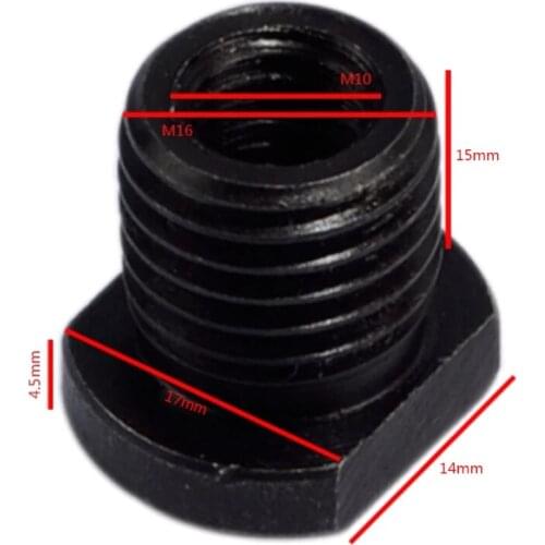 M10 to M16 Thread Angle Grinder Converter 100 Angle Grinder Adapter L69A