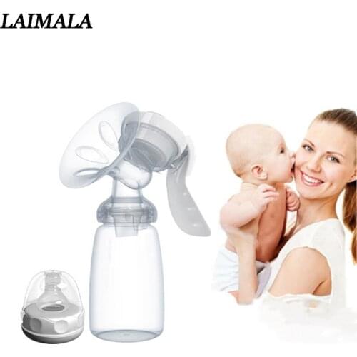 Hand-type Breast Pump Baby Milk Bottle Nipple With Sucking Function Baby Product Feeding Breast Pump Mother Use