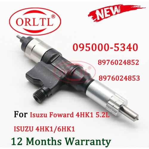 ORLTL 5340 Common Rail Injector 095000-5340 (8976024852) 095000-5341 (8976024853) Fuel Inyector Assy 095000-5342 For Isuzu