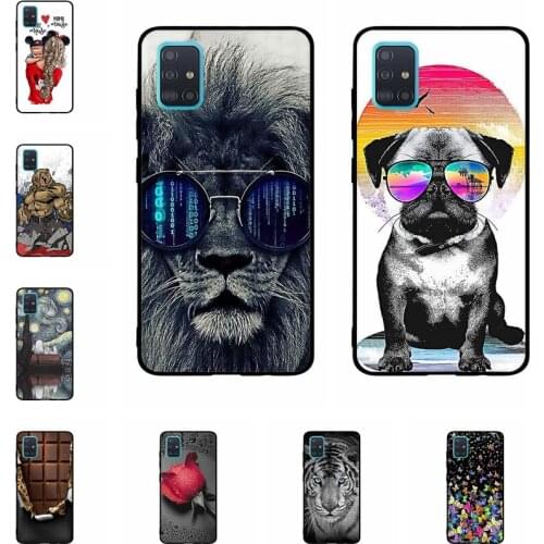 Ultra Thin Case For Samsung Galaxy A51 Case Silicone Funda Coque Cover For Samsung A51 GalaxyA51 Phone Case Bumper Protective