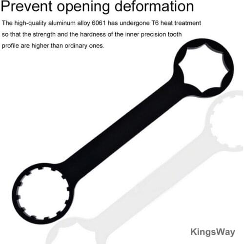 Cycling Bike Front Fork Damper Knob Dual-use Wrench Repair Tool XCR XCM XCT RST Preload Remove Install Wrench Tools