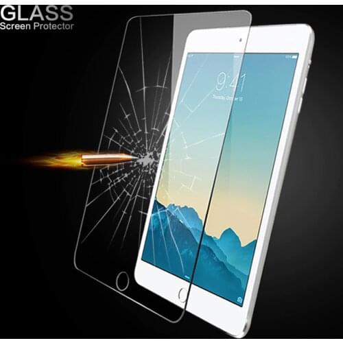 For iPad 9.7 New 2017 2018, Air 1 2, Pro 9.7 inch High Quality 9H Tempered Glass Screen Protector Protective Guard Film