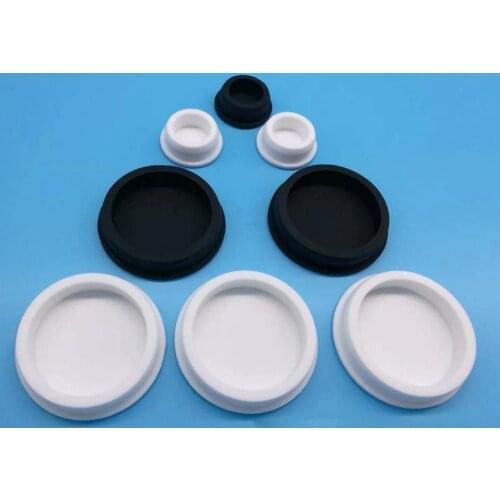 Bore 6.8mm-201.5mm Round Silicone Rubber Seal Hole Plugs Blanking End Caps Seal T Type Stopper