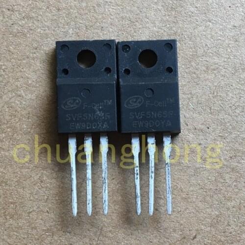 1pcs/lot Power triode SVF5N65F 5A 650V original packing new field effect transistor MOS triode TO-220F
