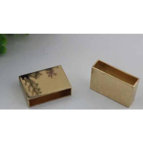 10pcs/lot Pale golden handbags hardware accessories decoration clasp metal package tape