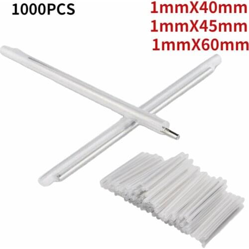 1000pcs/Lot 1mm Fiber Cable Protection Sleeves40mm 45mm 60mm Diameter FTTH Heat Shrink Splice Protector