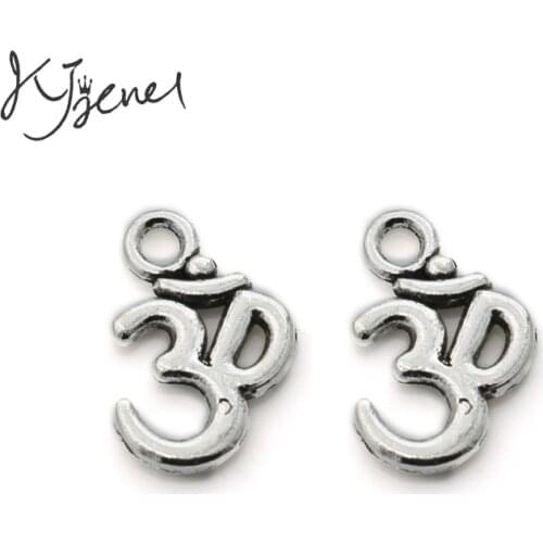 20pcs yoga Charm Pendant fit Bracelet Necklace Tibetan Silver Plated Jewelry DIY Making Accessories 16x11mm