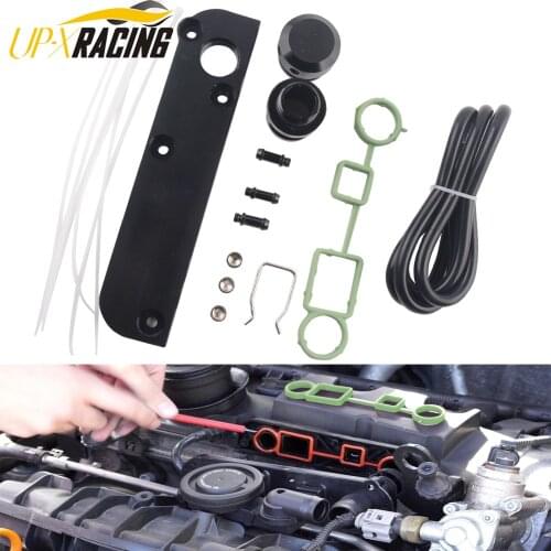 PCV Adapter Set for Audi VW 2.0 TFSI EA113 ENGINE Torque Solution Billet PCV Adapter w / Boost Kit Cover