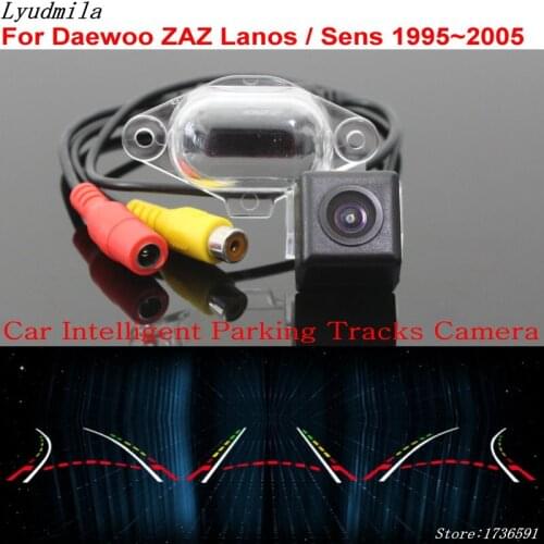 Car Intelligent Parking Tracks Camera FOR Daewoo ZAZ Lanos / Sens 1995~2005 For Nissan X-Trail (SPORT/ST/Classic) T30 2000~2006