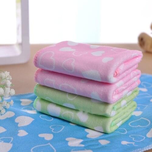 Kid Bath Towels Baby Superfine Fiber Gauze Towel Washcloth Square Towel Children Kitchen Bathroom Wipe Wash Cloth 25*50cm