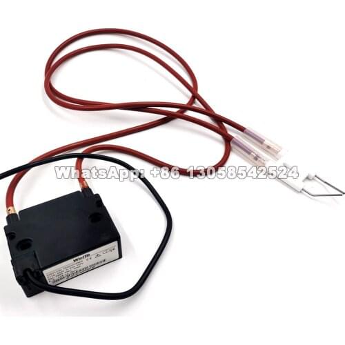 220V High Pressure Voltage Pulse Igniter for Fuel Burner, Ceramic Igniter Electrode, Waste Oil Burner Ceramic Ignition Needle
