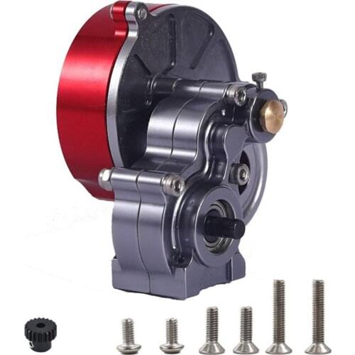 Metal Gearbox with Gear for SCX10 1/10 RC Crawler Car & for Axial SCX10 II 90046 90047 RC4WD RC Car Gear Box Assembly