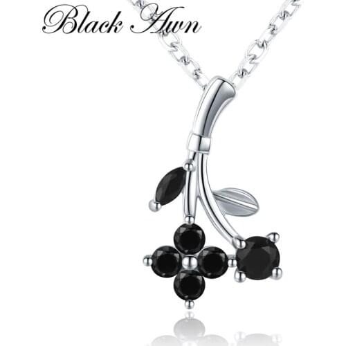 2020 New Romantic Arrive 925 Sterling Silver Fine Jewelry Trendy Flower Engagement necklaces & pendants for Women K028