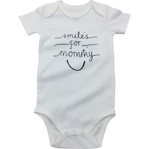 Newborn baby girls boys clothes Babies Footie Long sleeve 100%cotton printing Infant Clothes 0-24Months