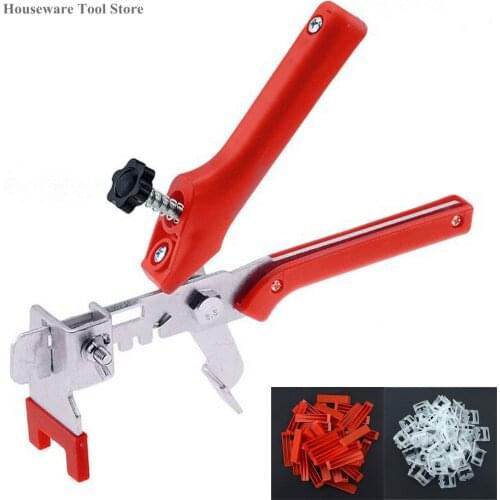 1mm Pliers+ Clips+ Wedges Wall Floor Ceramic Tile Leveling System Tiling Spacer Plier Leveler Locators Installation Tool New