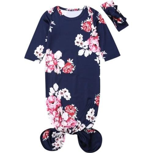 Neeborn Baby Bedding Wrap+Stirnband Sleeping Bags Set