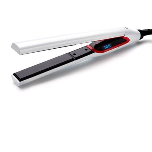 Barber shop Special Ceramic electric wavy rod hair straightener splint straight rolls no wound large inside buckle straight pla