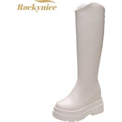 Женские высокие ботинки Rockynice China At AliExpress