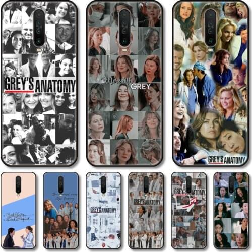 TV series grey Phone Case For XiaoMi Redmi Note 10S 9S 8 7 6 T Pro Black Cover Silicone Back TPU