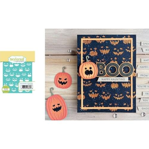 Pumpkin Drawing Template Metal Cutting Dies Scrapbook Diary Decoration Embossing Template DIY Greeting Card Handmade New 2021